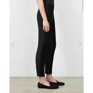 Lafayette 148 New York Velvety Stretch Suede Murray Skinny Pants